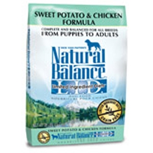 Natural Balance Limited Ingredient Chicken Sweet Potato Recipe Grain Free Dry Dog Food 12 lb